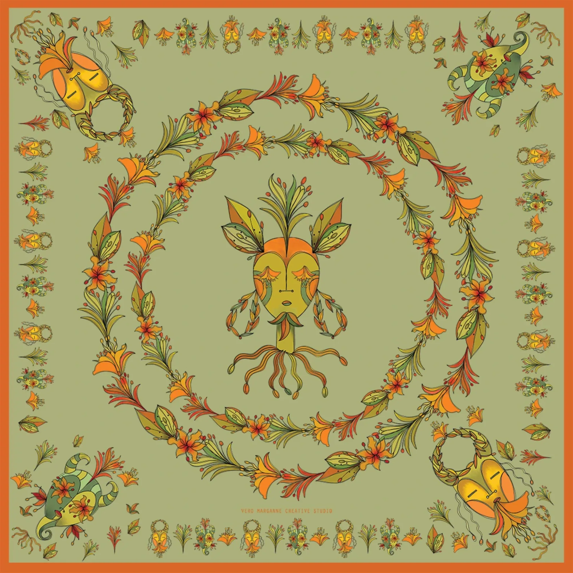 A MASQUERADE - GREEN